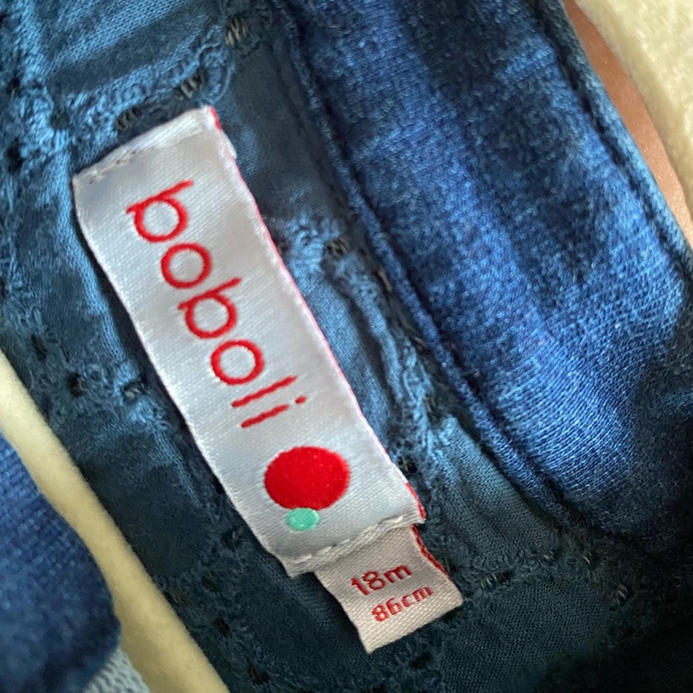 BOBOLI | Soft Denim Baby Jacket - Picture 4 of 4